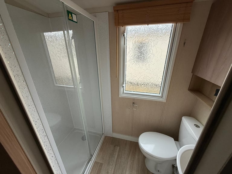 2 Bed Static Caravan 38x12 - DG + CH - Offsite - Private Land, Self Build