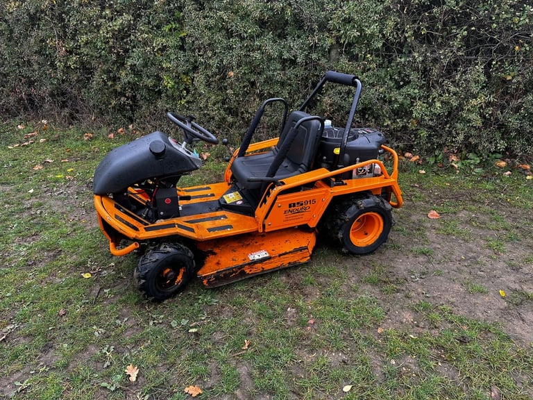 AS Sherpa 915 Enduro Rode on Mower Brushcutter Rough Cutter only 495 hours