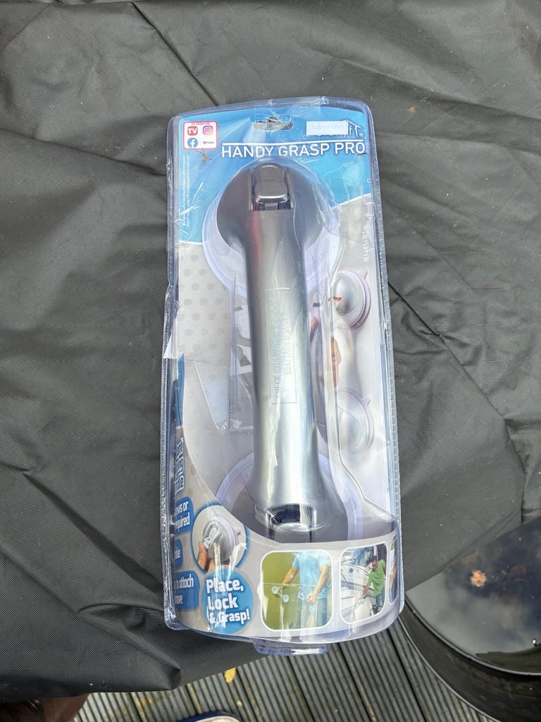 Handy Grasp PRO, Bath Safety Handle Suction Cup Grip Shower Tub Grab Bar £8