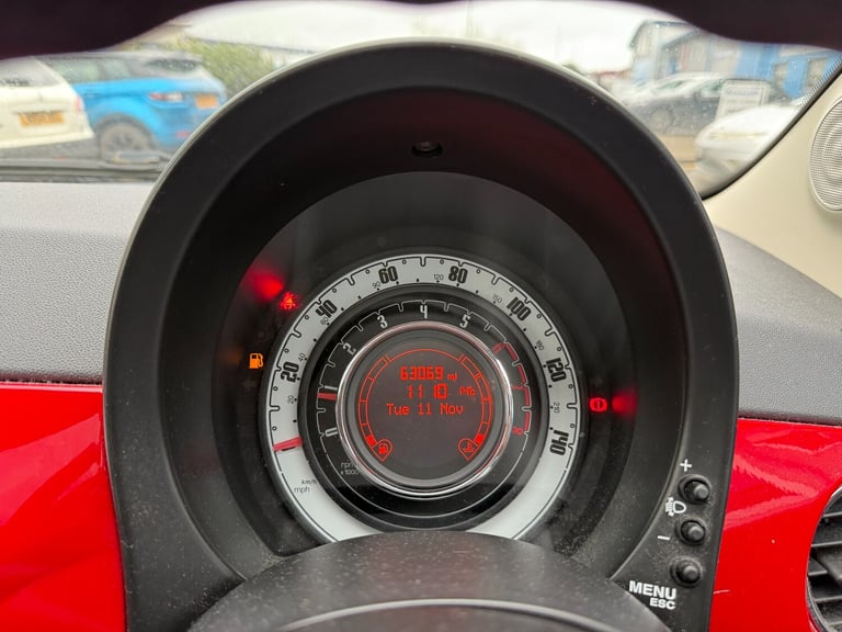 2012 Fiat 500 1.2 Lounge Hatchback 3dr Petrol Manual Euro 4 (69 bhp) Petrol