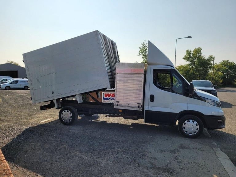 2021 ON 21 PLATE IVECO DAILY 35S14 2300CC 135BHP LWB HIGHSIDE TIPPER PICKUP ULEZ
