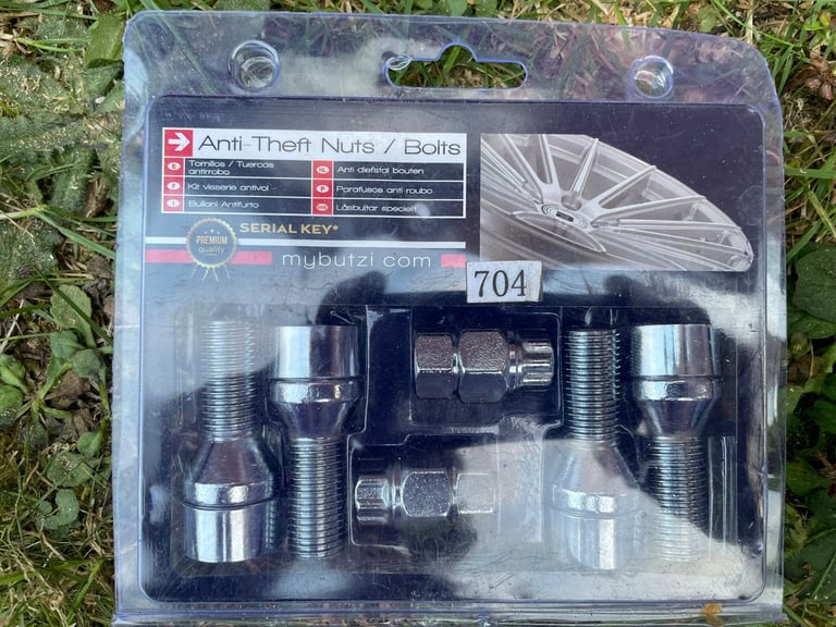 image for BUTZI Anti Theft Car Locking Wheel Bolts