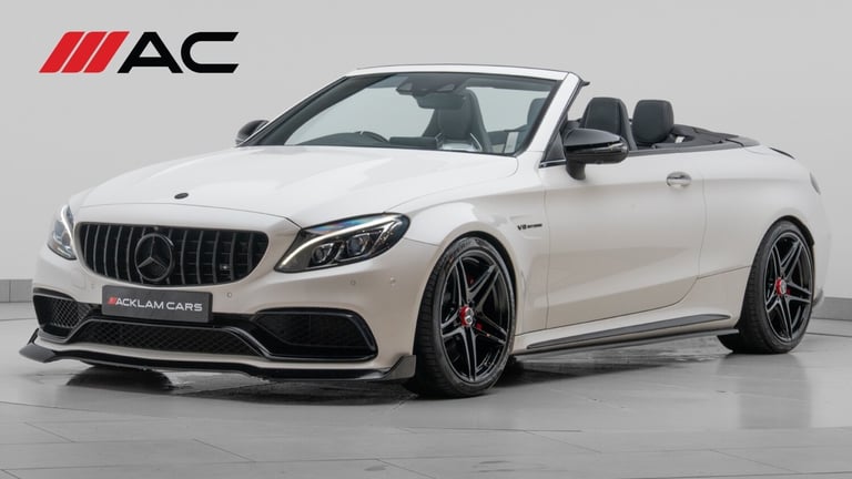 image for 2017 Mercedes-Benz AMG C63 S (66 Reg) 4.0 V8 Premium Convertible Convertible Petrol Automatic
