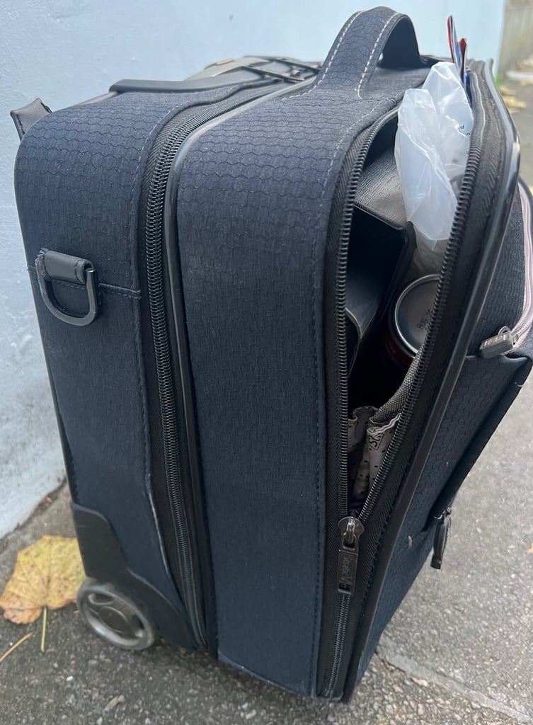 Static Rolling CarryOn Computer Bag