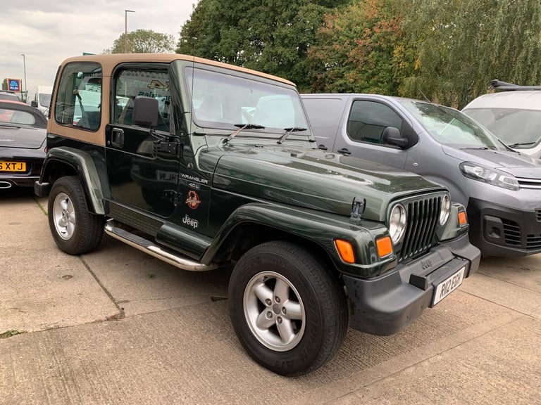 1997 RHD Jeep Wrangler 4.0L SAHARA TJ SERIES 5-SP MANUAL (LOW MLS) CLASSIC CAR 