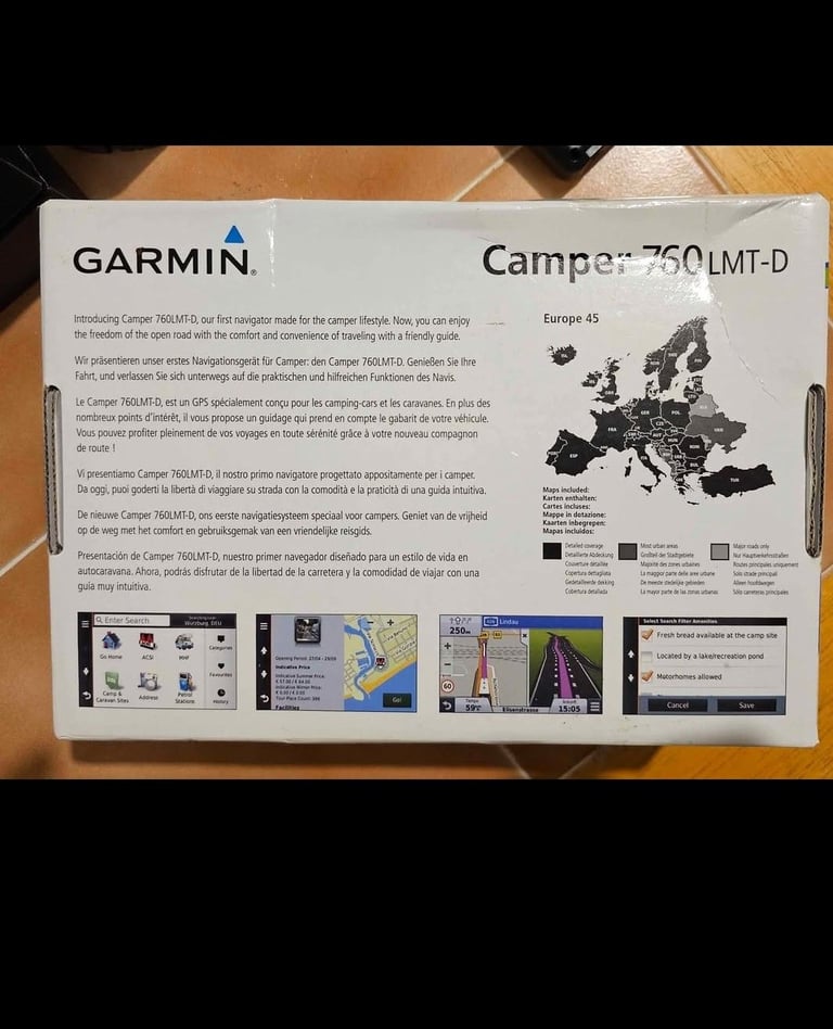 Garmin Camper 760lmt-d