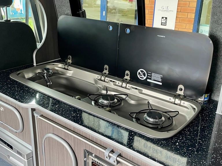 2022 Ford Transit Custom 2.0 EcoBlue 185ps Low Roof Sport Auto Camper with Pop Top PANEL VAN Dies...