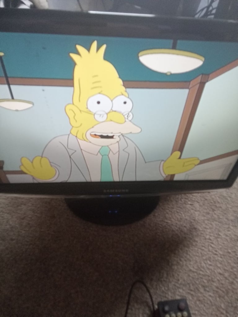 Small samsung tv and free dvd player 
