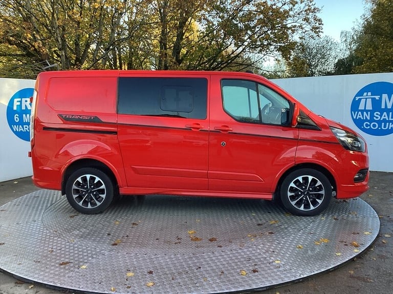2020 Ford Transit Custom 320 EcoBlue Sport SWB L/R C/C A/C Euro 6 *NO VAT* Combi Van Diesel Autom...