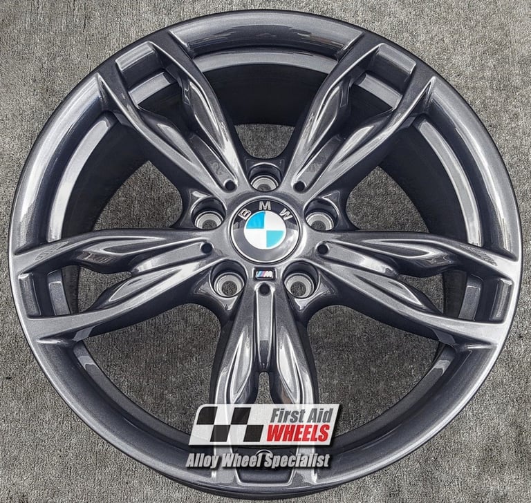 BMW M135i M140i M235i 1x 18'' GENUINE 436M ORBIT GREY FRONT ALLOY WHEEL S267OGF