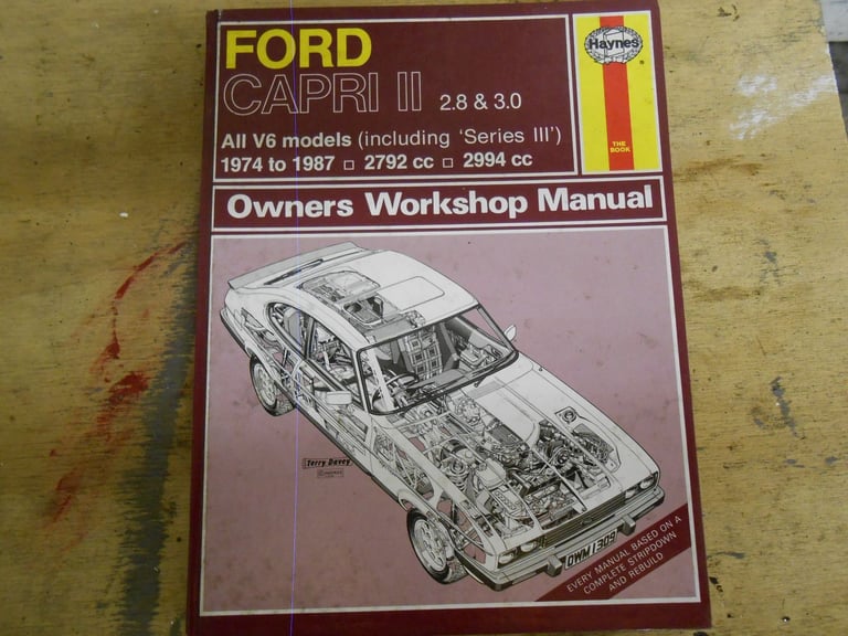 WORKSHOP MANUALS. RS2000, CAPRI V6 etc. 