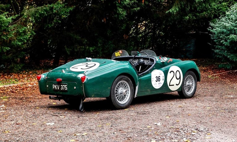 1955 Triumph TR2 ex-Works Le Mans 24-hours Sports PETROL Manual