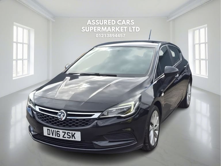 2016 16 VAUXHALL ASTRA 1.4I TURBO DESIGN HATCHBACK 5DR PETROL MANUAL EURO 6 (125