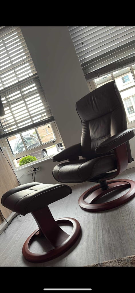 image for Hamilton chair and footstool 