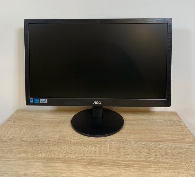 20” AOC Full HD LED Slimline Monitor, VGA, Excellent Condition 