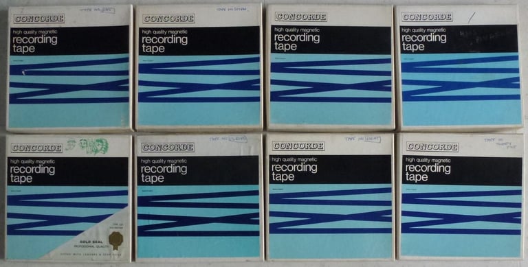 image for 8 Reel to Reel tapes, used