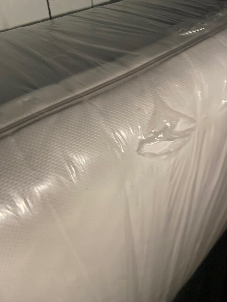 Double bed with double mattress included 