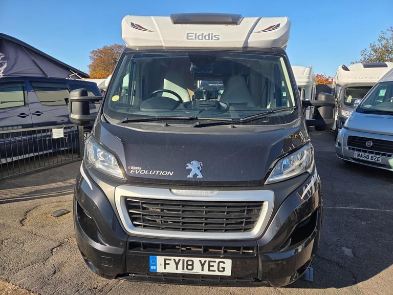 Elddis Autoquest 195 4 Berth 4 forward facing belted seat  DIESEL MANUAL 2018/18