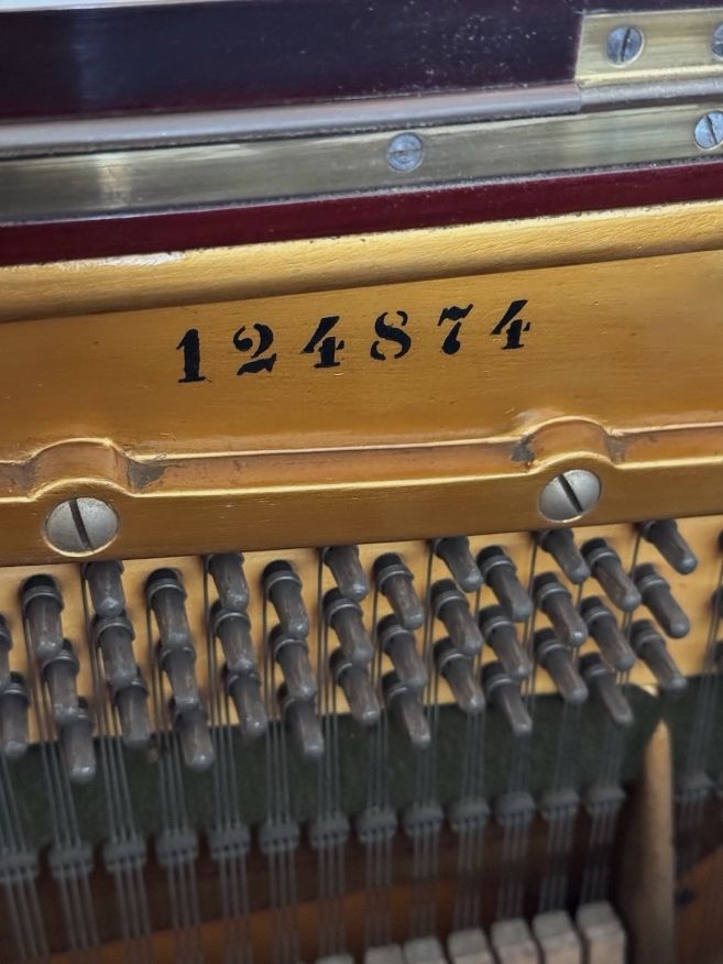 C Bechstein rare model 9 c1925 Upright Piano Mahogany *free stool + tuning* *lovely sound*