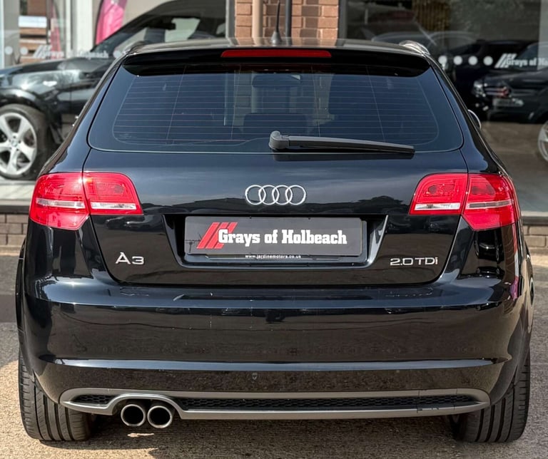 2010 Audi A3 2.0 A3 Sportback S Line TDI Semi-Auto 5dr Hatchback Diesel Automatic