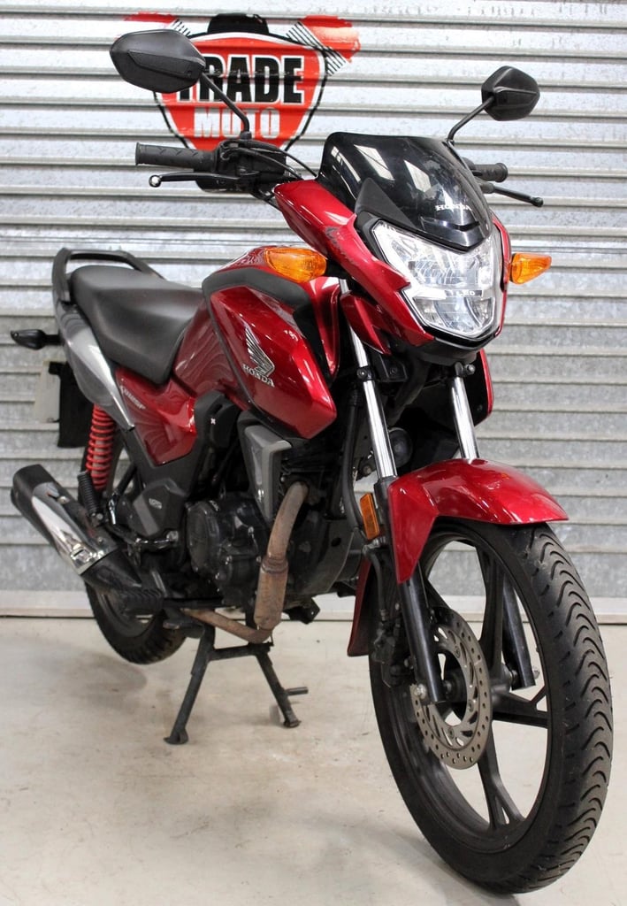 2022 22 HONDA CBF 125 M-M CB 125 F CB125F RED HPI CLEAR TRADE SALE NEW MOT 15K