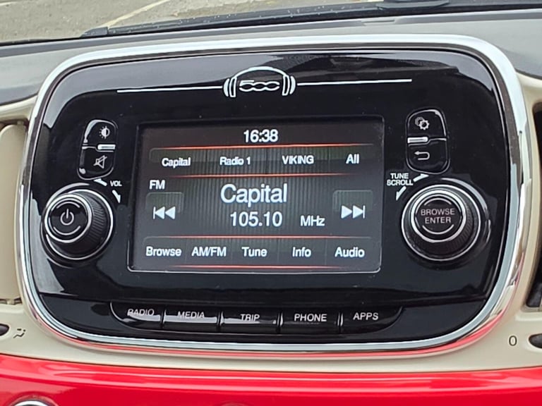 2015 Fiat 500 1.2 Lounge 3dr HATCHBACK PETROL Manual