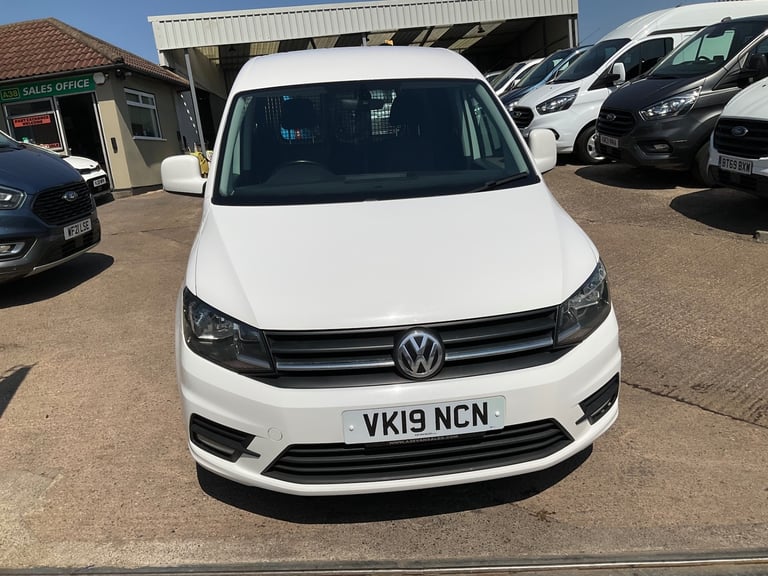 2019 VOLKSWAGEN CADDY HIGHLINE 2.0 TDI 102 BHP BLUEMOTION TECH DSG NAV PANEL VAN