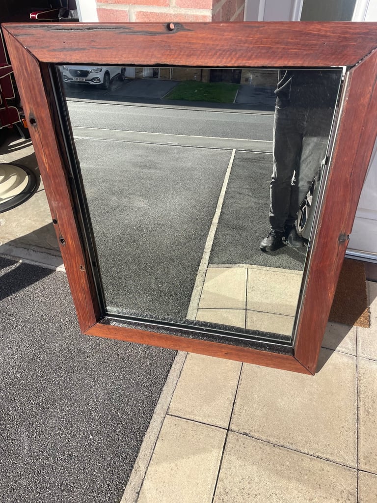 image for 3x Bespoke steel frame mirrors 