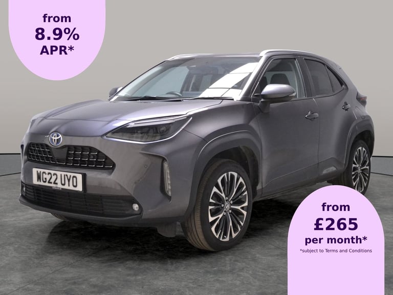 image for 2022 Toyota Yaris Cross 1.5 VVT-h Excel SUV 5dr Petrol Hybrid E-CVT Euro 6 (s/s) (116 ps) - NAV -...