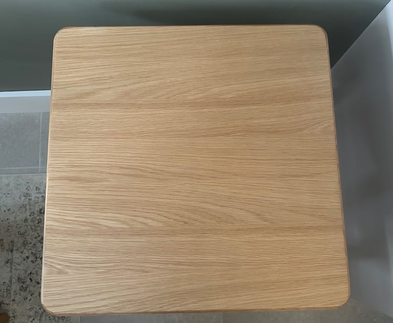 Oak Bedside/Side Table - Robert Dyas - Almost New