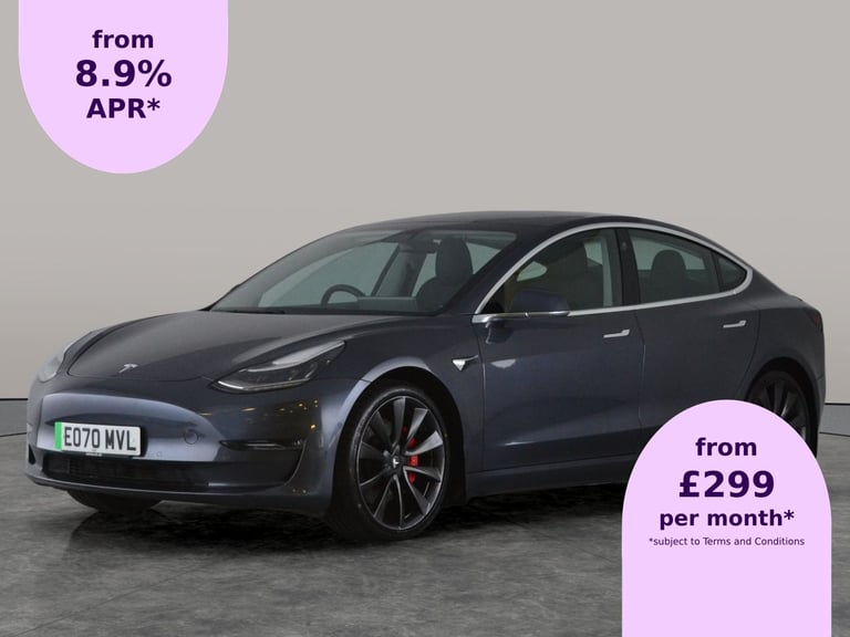 2020 Tesla Model 3 (Dual Motor) Performance Saloon 4dr Electric Auto 4WDE (Performance Upgrade Sa...