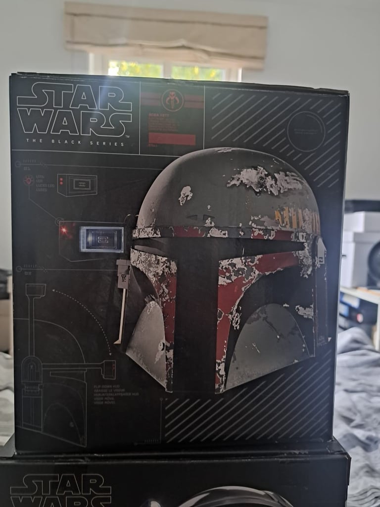 COLLECTION ONLY - Star Wars the Black Series Bob Fett Helmet
