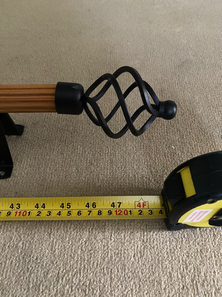 **SOLD** 2 matching curtain poles 