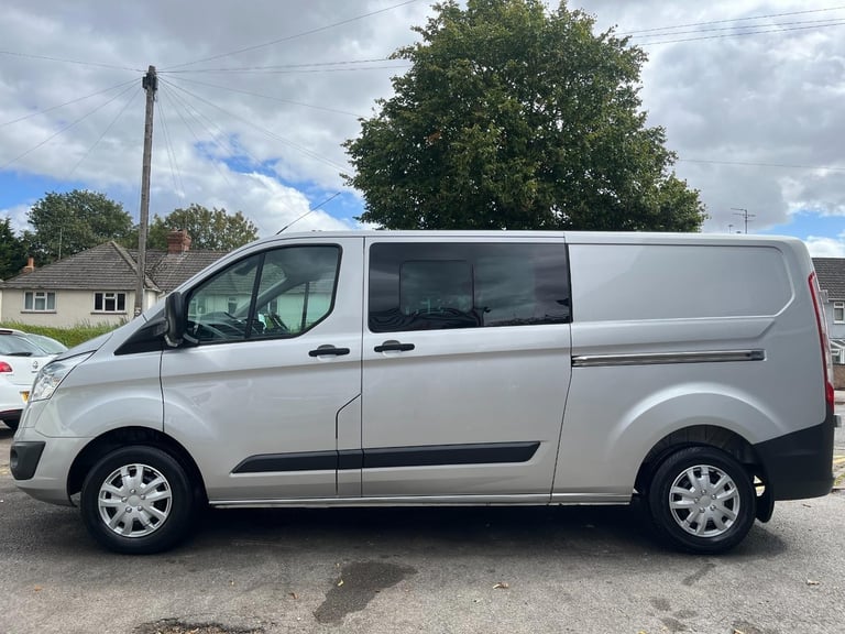 Ford Transit Custom 2.2 TDCi 125ps Trend LWB 6 Seat Crew Van DIESEL 2014/14