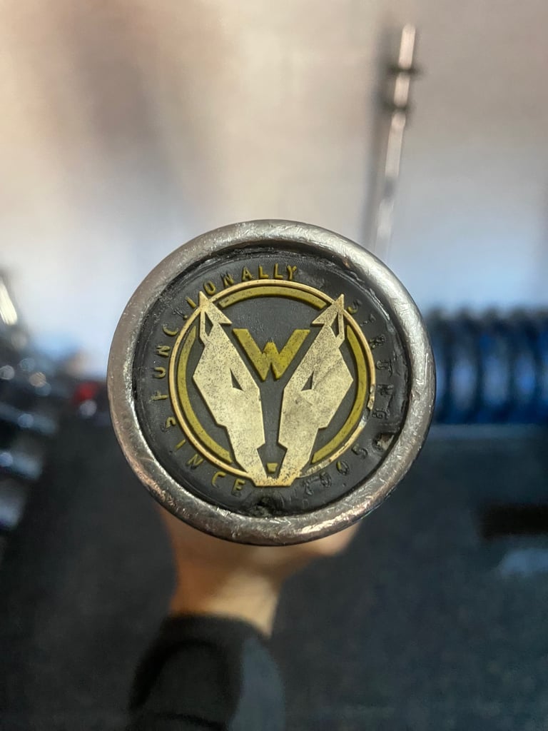 Wolverson commercial 7 foot 20kg Olympic barbell 