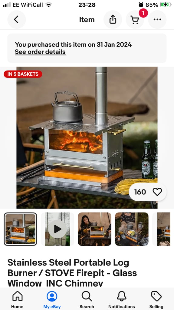 image for Brand new log burners 