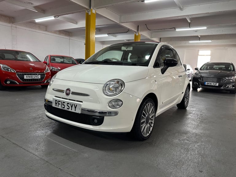 2015 Fiat 500C 1.2 Cult Dualogic Euro 6 (s/s) 2dr CONVERTIBLE Petrol Automatic