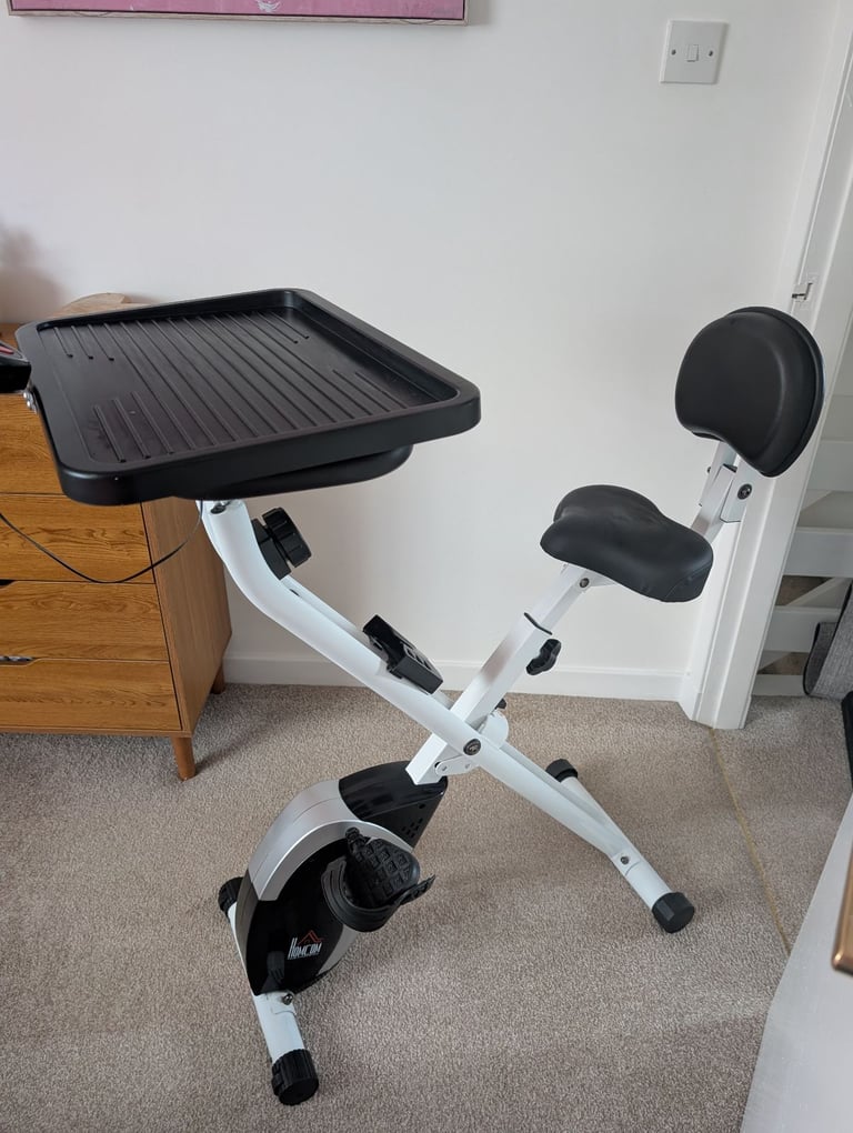 image for Exercise Bike with Work Station -FREE