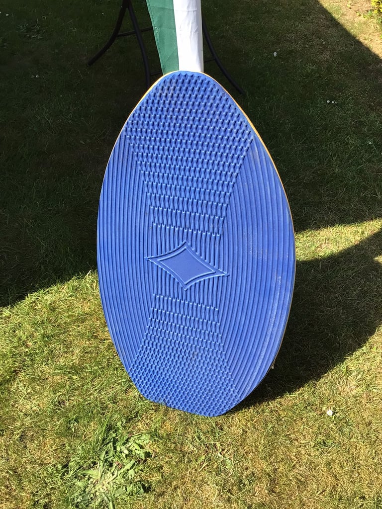 Wooden Skimming Surf or “Boogie” Board. 