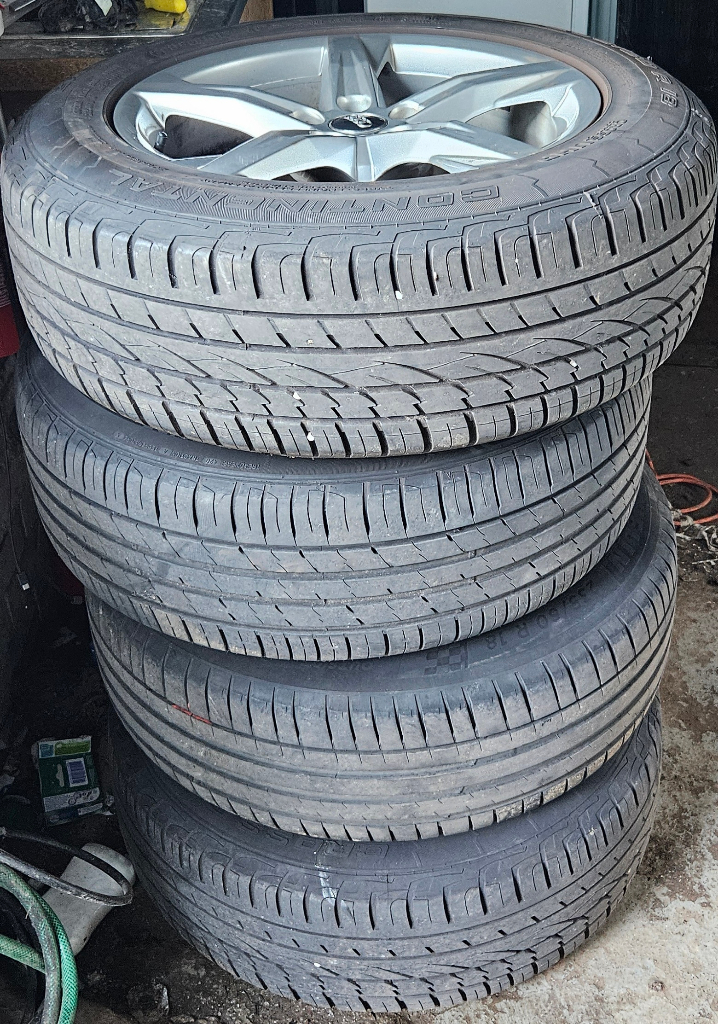 AUDI Q5 MK2 Alloy Wheel & Tyre 18 Inch 235 60 R18 107w Wheels, 4 Available, very Good condition