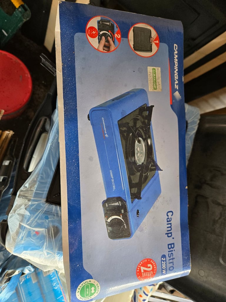 image for Campingaz single hob and canisters 