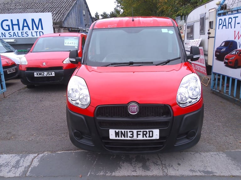 2013 Fiat Doblo 1.3 Multijet 16V Van Start Stop PANEL VAN Diesel Manual