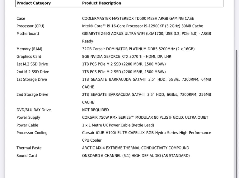image for Gaming PC for sale