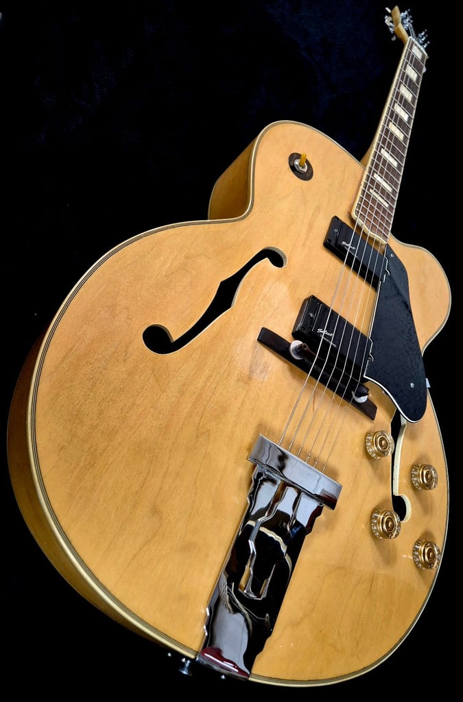 image for 1980s Antoria Jazzstar H794 Archtop Electric Guitar 