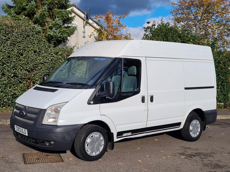Truly Outstanding 2013 Ford Transit Short Wheel Base Semi High Roof Side Loading Door