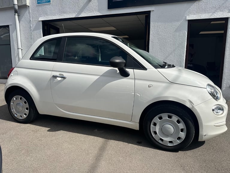 FIAT 500 1.2 500 My17 1.2 69hp Pop White Manual Petrol 2016