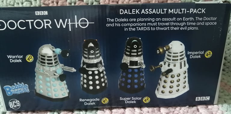 UNOPENED BBC DOCTOR WHO DALEK ASSAULT 