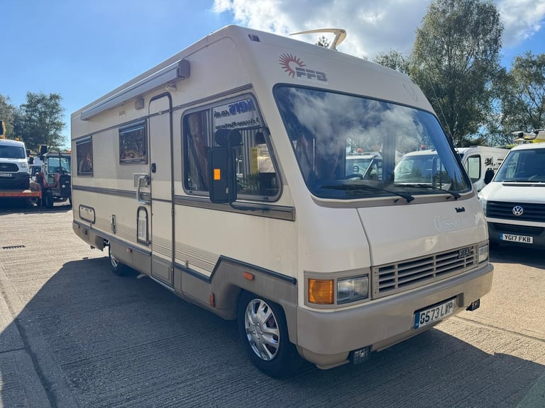 1989 Fiat Ducato Turbo Diesel FFB Dethleffs Classic 660 LHD Motorhome Campervan