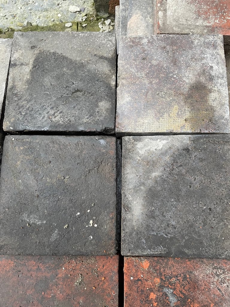 Reclaimed Edwardian Floor Tiles - Reduced 