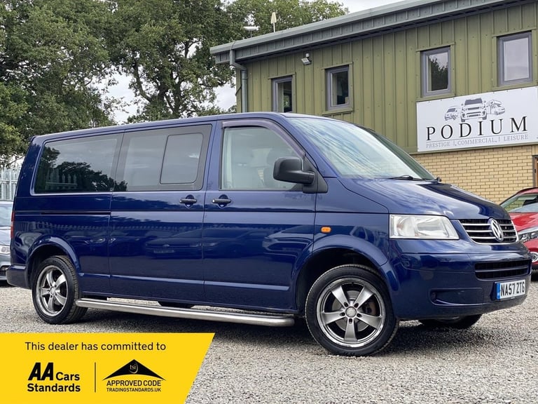 2007 Volkswagen Transporter Shuttle 2.5 TDI T30 SE Auto L3 H1 4dr MINIBUS Diesel Automatic
